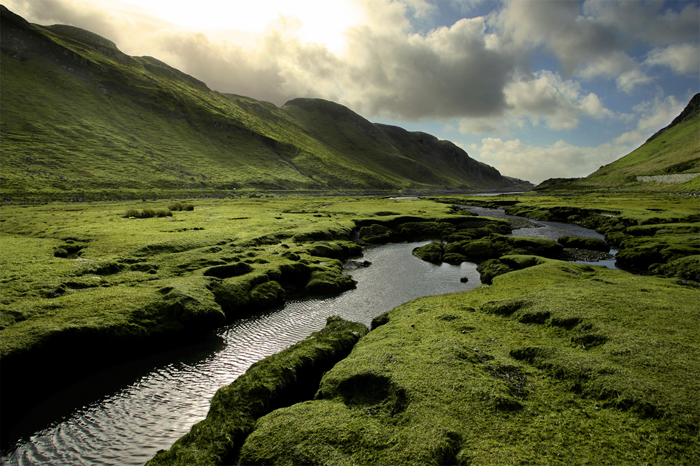 <p>Photo courtesy <a href="https://twitter.com/matttilghman/">Matt Tilghman</a>.</p> Rolling mountains and misty valleys in the Scottish Highlands, Scotland